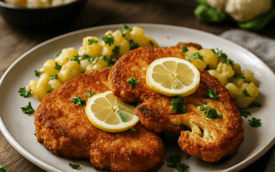 Blumenkohl Schnitzel (30 Min) | Herzhaftes Rezept | Rezept - Rothsteiner