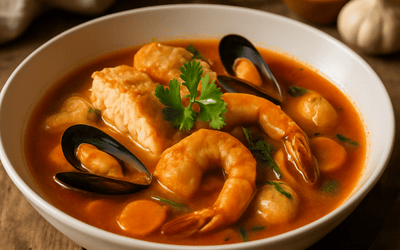 Bouillabaisse (60 Min) | Würzige Suppe | Rezept - Rothsteiner