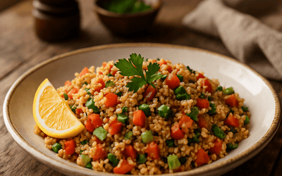 Bulgur Salat (20 Min) | Frischer Genuss | Rezept - Rothsteiner