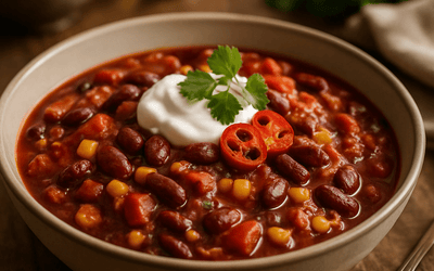 Chili Sin Carne (45 Min) | Würziges Veggie-Rezept | Rezept - Rothsteiner