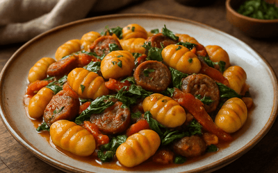 Gnocchi Pfanne (30 Min) | Herzhaftes Rezept | Rezept - Rothsteiner