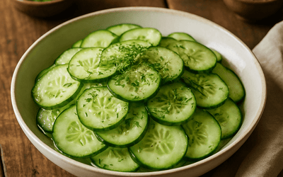 Gurkensalat (15 Min) | Frisches Rezept | Rezept - Rothsteiner