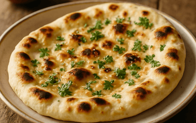 Naan Brot (45 Min) | Fluffiges Rezept | Rezept - Rothsteiner
