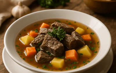 Rindfleischsuppe (90 Min) | Herzhaftes Rezept | Rezept - Rothsteiner