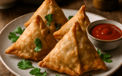 Samosa (45 Min) | Würziges Snack-Rezept | Rezept - Rothsteiner