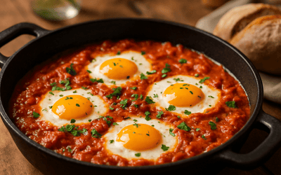 Shakshuka (30 Min) | Würziges Veggie-Rezept | Rezept - Rothsteiner