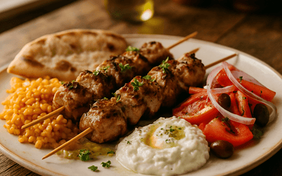 Souvlaki (45 Min) | Würziges Grillrezept | Rezept - Rothsteiner