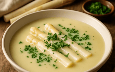 Spargelsuppe (30 Min) | Cremiges Rezept | Rezept - Rothsteiner