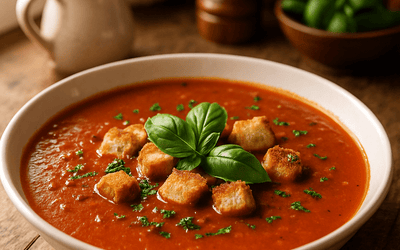 Tomatensuppe (20 Min) | Würziges Rezept | Rezept - Rothsteiner