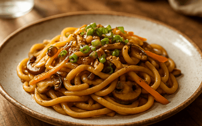 Udon Nudeln (25 Min) | Würziges Rezept | Rezept - Rothsteiner