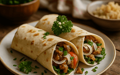 Wraps (25 Min) | Schnelles Veggie-Rezept | Rezept - Rothsteiner