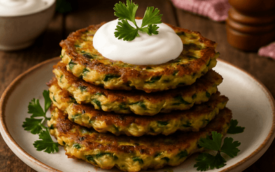 Zucchini Puffer (30 Min) | Herzhaft & Schnell | Rezept - Rothsteiner