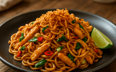 Bami Goreng (30 Min) | Würziges Pfannengericht | Rezept - Rothsteiner