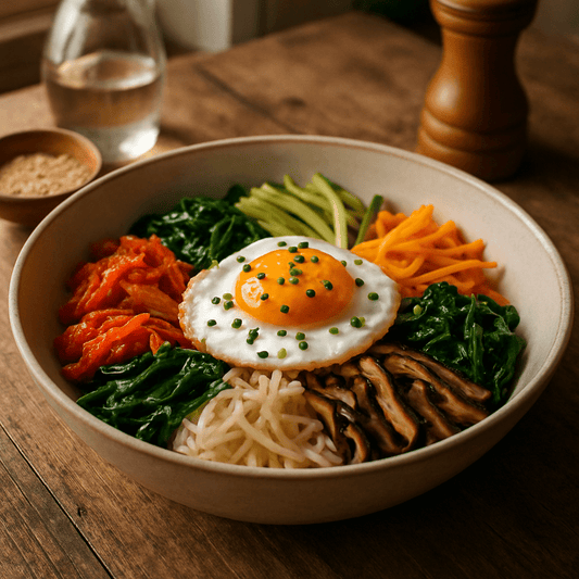 Bibimbap (45 Min) | Würziges Reisgericht | Rezept - Rothsteiner