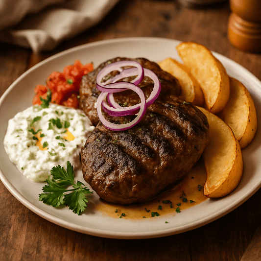 Bifteki (45 Min) | Herzhaftes Grillrezept | Rezept - Rothsteiner
