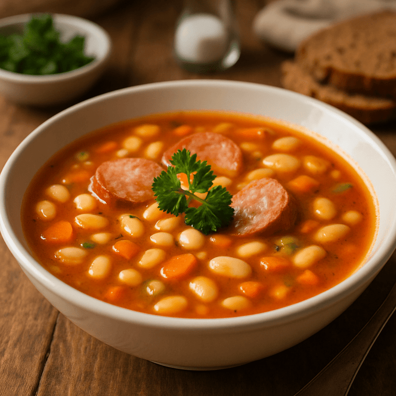 Bohnensuppe (45 Min) | Herzhaftes Rezept | Rezept - Rothsteiner