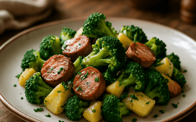 Brokkoli Pfanne (25 Min) | Schnelles Rezept | Rezept - Rothsteiner