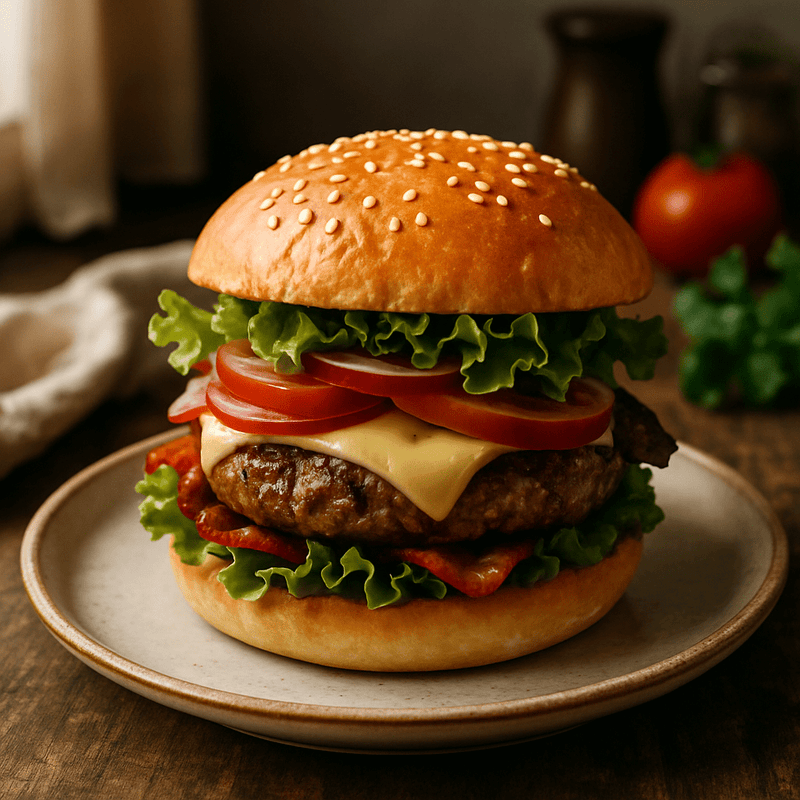 Burger Selber Machen (30 Min) | Herzhaftes Rezept | Rezept - Rothsteiner