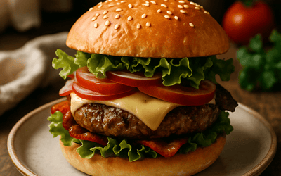Burger Selber Machen (30 Min) | Herzhaftes Rezept | Rezept - Rothsteiner