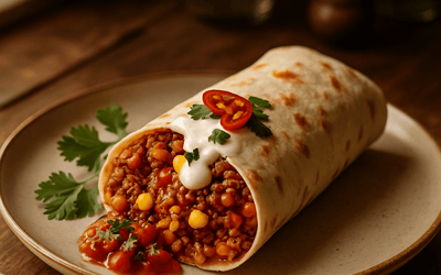 Burrito (30 Min) | Herzhaftes Rezept | Rezept - Rothsteiner