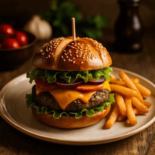 Cheeseburger (30 Min) | Herzhaftes Rezept | Rezept - Rothsteiner