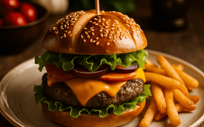 Cheeseburger (30 Min) | Herzhaftes Rezept | Rezept - Rothsteiner