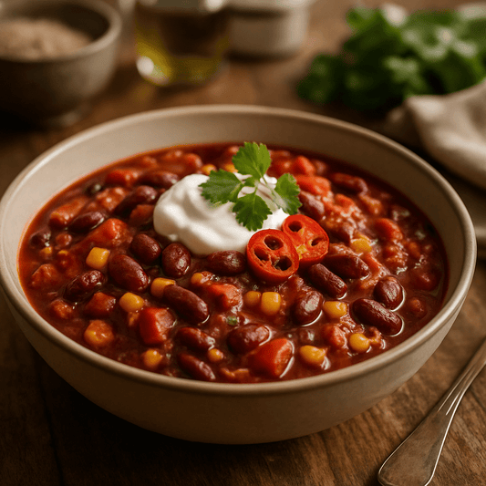 Chili Sin Carne (45 Min) | Würziges Veggie-Rezept | Rezept - Rothsteiner