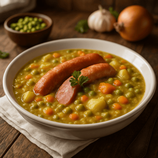 Erbseneintopf (45 Min) | Herzhaftes Rezept | Rezept - Rothsteiner