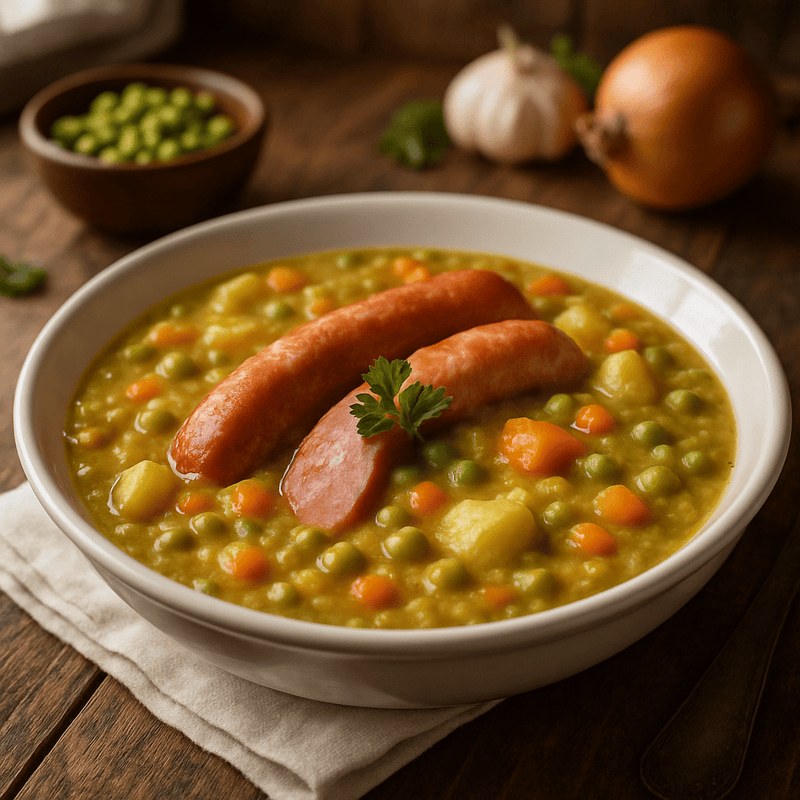 Erbseneintopf (45 Min) | Herzhaftes Rezept | Rezept - Rothsteiner