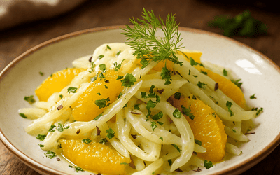 Fenchelsalat (15 Min) | Frisches Veggie-Rezept | Rezept - Rothsteiner