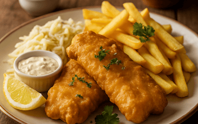 Fish And Chips (40 Min) | Knuspriges Rezept | Rezept - Rothsteiner