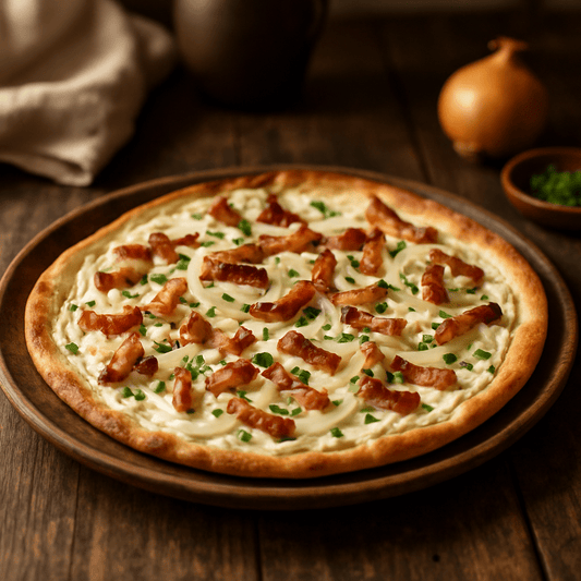 Flammkuchen (30 Min) | Herzhaftes Rezept | Rezept - Rothsteiner