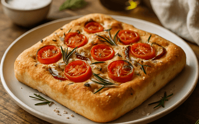 Focaccia (90 Min) | Herzhaftes Gebäck | Rezept - Rothsteiner