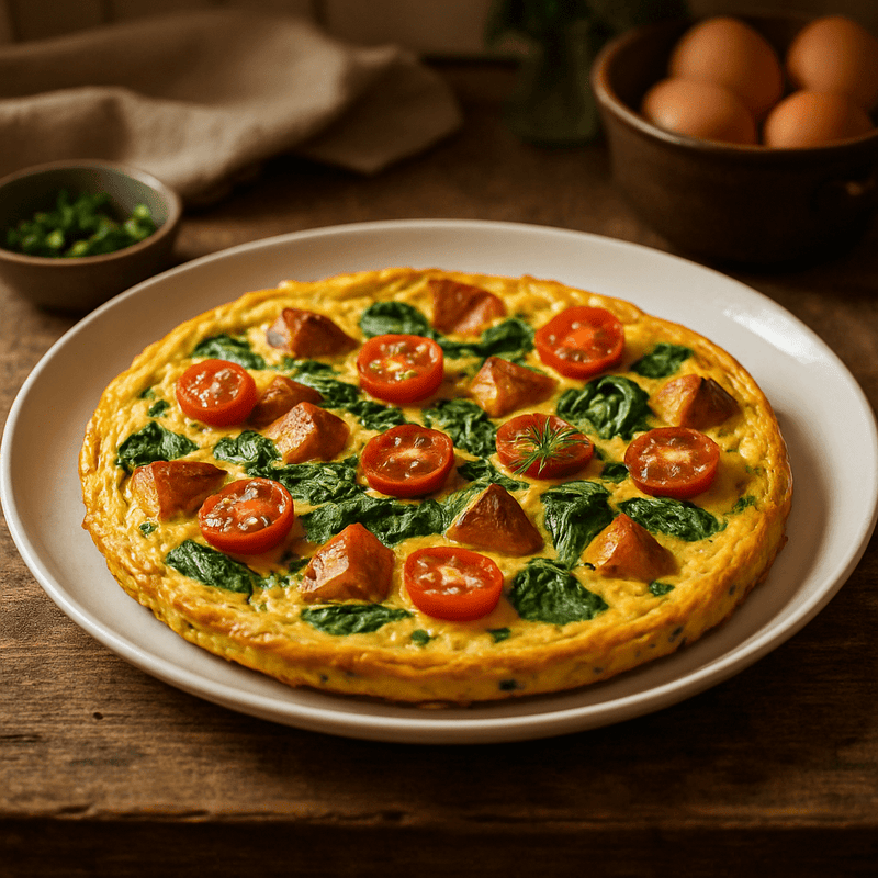 Frittata (25 Min) | Herzhaftes Veggie-Rezept | Rezept - Rothsteiner