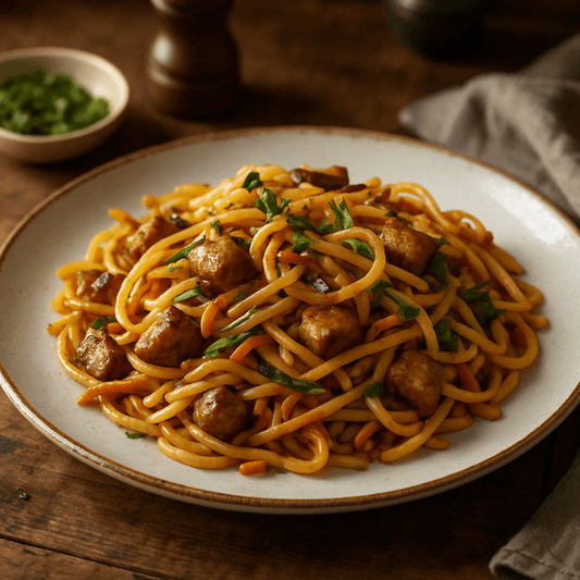 Gebratene Nudeln (25 Min) | Würziges Rezept | Rezept - Rothsteiner