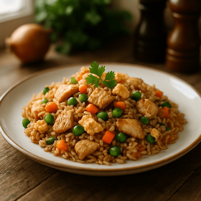 Gebratener Reis (25 Min) | Schnelles Rezept | Rezept - Rothsteiner