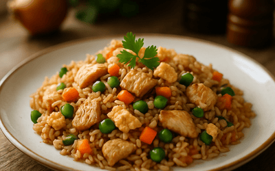 Gebratener Reis (25 Min) | Schnelles Rezept | Rezept - Rothsteiner