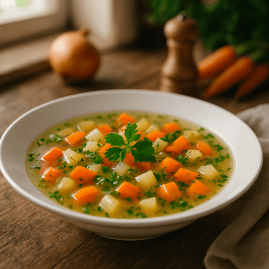 Gemüsebrühe (45 Min) | Herzhaftes Rezept | Rezept - Rothsteiner
