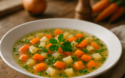 Gemüsebrühe (45 Min) | Herzhaftes Rezept | Rezept - Rothsteiner