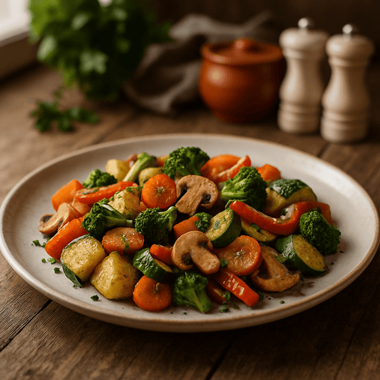 Gemüsepfanne (25 Min) | Schnelles Veggie-Rezept | Rezept - Rothsteiner