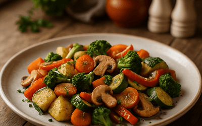 Gemüsepfanne (25 Min) | Schnelles Veggie-Rezept | Rezept - Rothsteiner