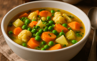 Gemüsesuppe (30 Min) | Herzhaftes Rezept | Rezept - Rothsteiner