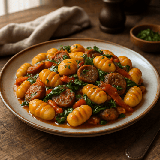 Gnocchi Pfanne (30 Min) | Herzhaftes Rezept | Rezept - Rothsteiner