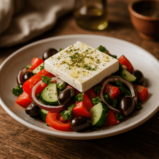 Griechischer Salat (15 Min) | Frischer Genuss | Rezept - Rothsteiner