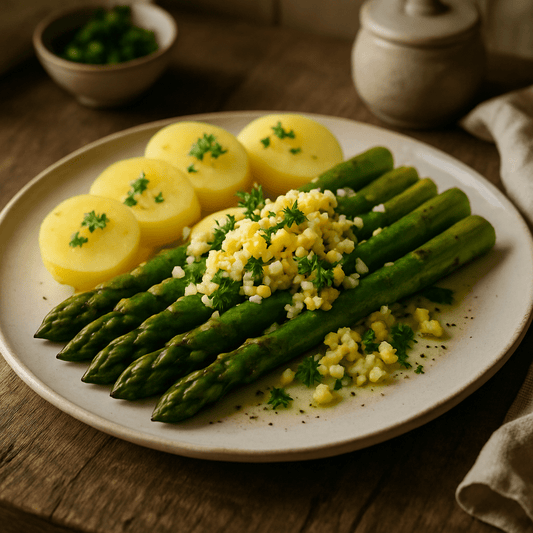 Grüner Spargel (25 Min) | Einfaches Veggie-Rezept | Rezept - Rothsteiner