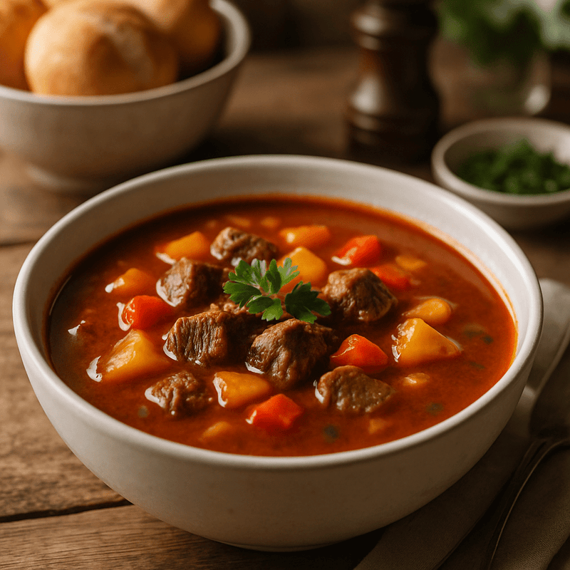 Gulaschsuppe (60 Min) | Herzhaftes Rezept | Rezept - Rothsteiner