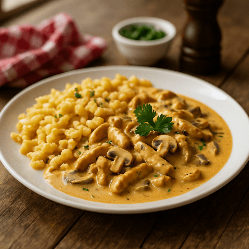 Hähnchengeschnetzeltes (30 Min) | Herzhaftes Rezept | Rezept - Rothsteiner
