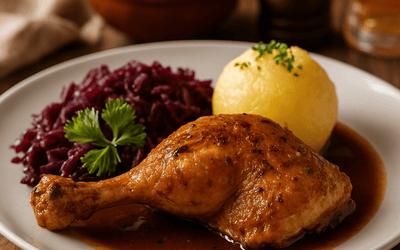 Hähnchenschenkel (45 Min) | Würziges Ofenrezept | Rezept - Rothsteiner