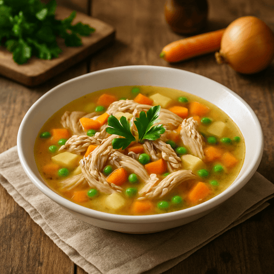 Hühnersuppe (45 Min) | Herzhaftes Rezept | Rezept - Rothsteiner
