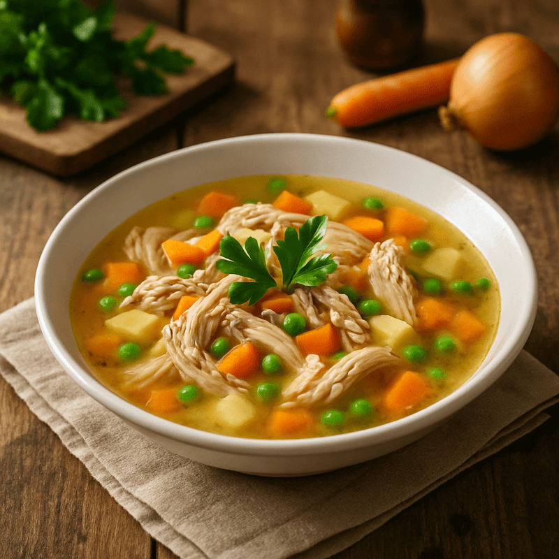 Hühnersuppe (45 Min) | Herzhaftes Rezept | Rezept - Rothsteiner